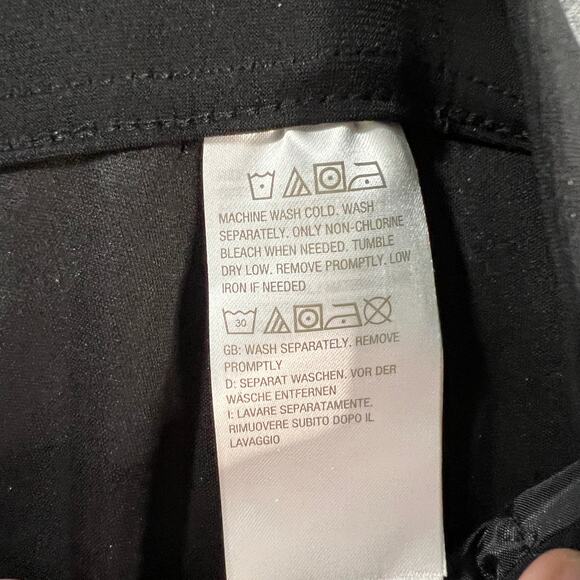 Susan Graver Tall LK Fusion Pull-On Crop Pant Black Tall Medium - Picture 7 of 8